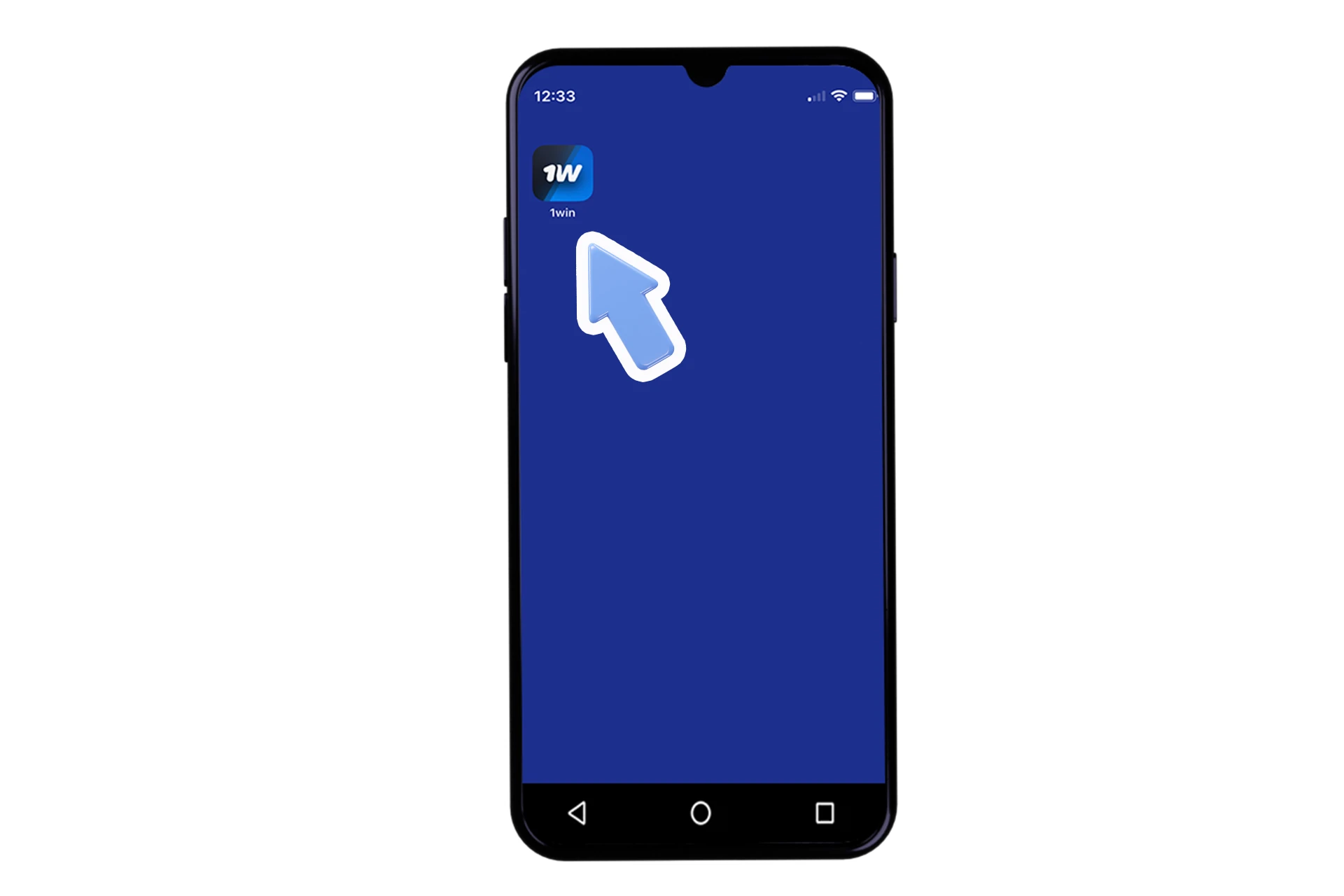 Install 1Win app on your smartphone and now it's ready to work.
