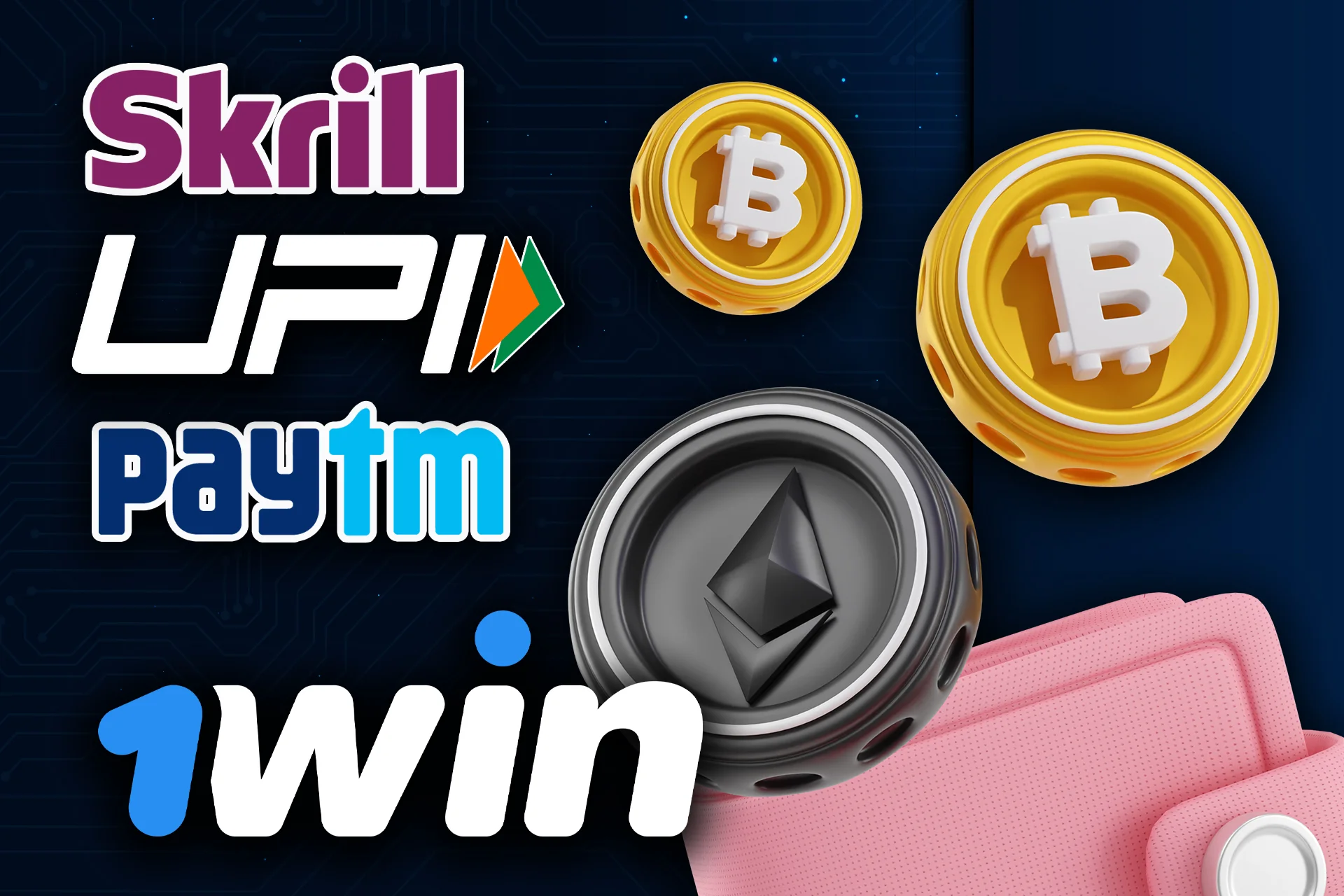 You can deposit with various 1Win payment methods for Aviator.