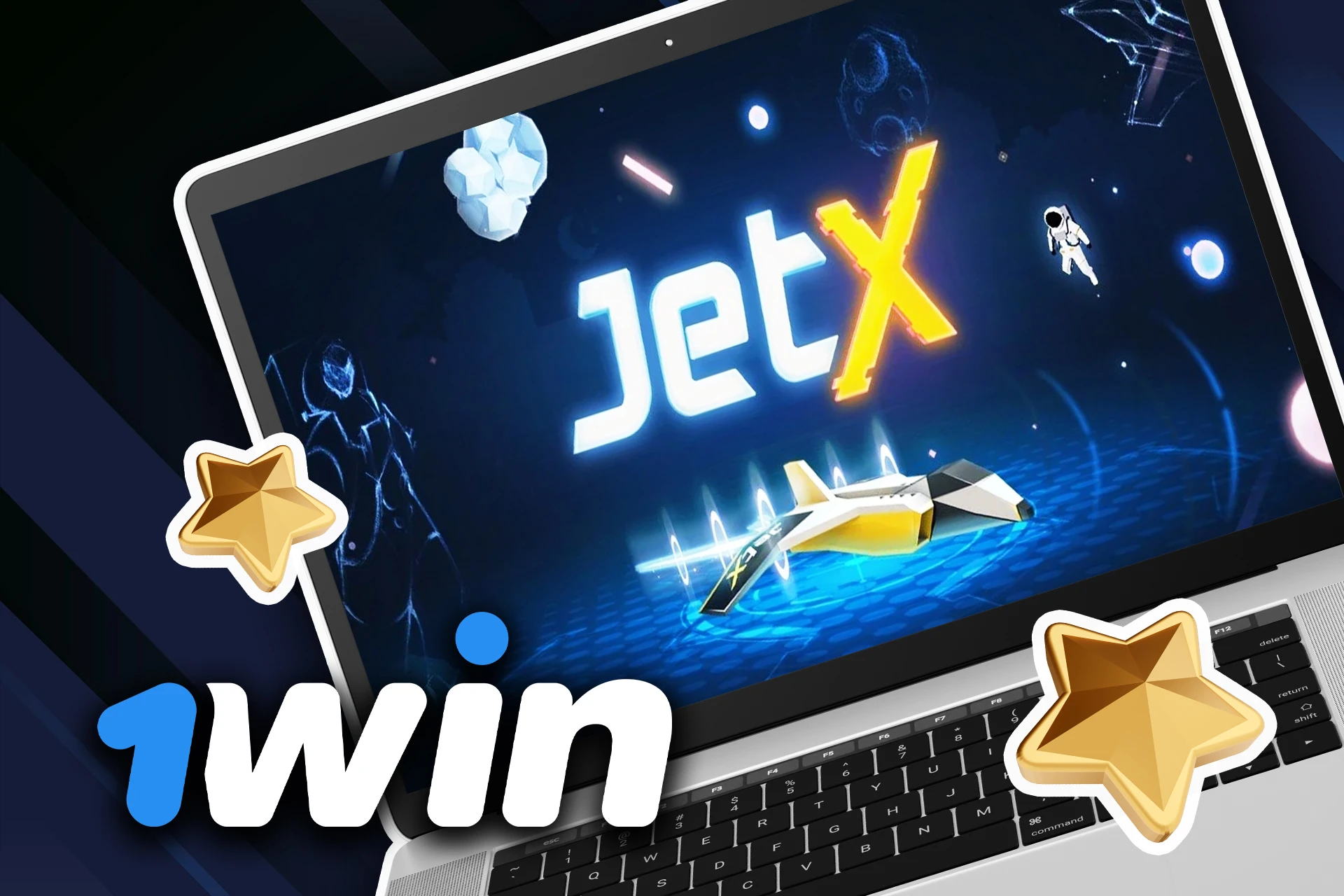 The JetX game is really easy to learn and to play at 1Win.