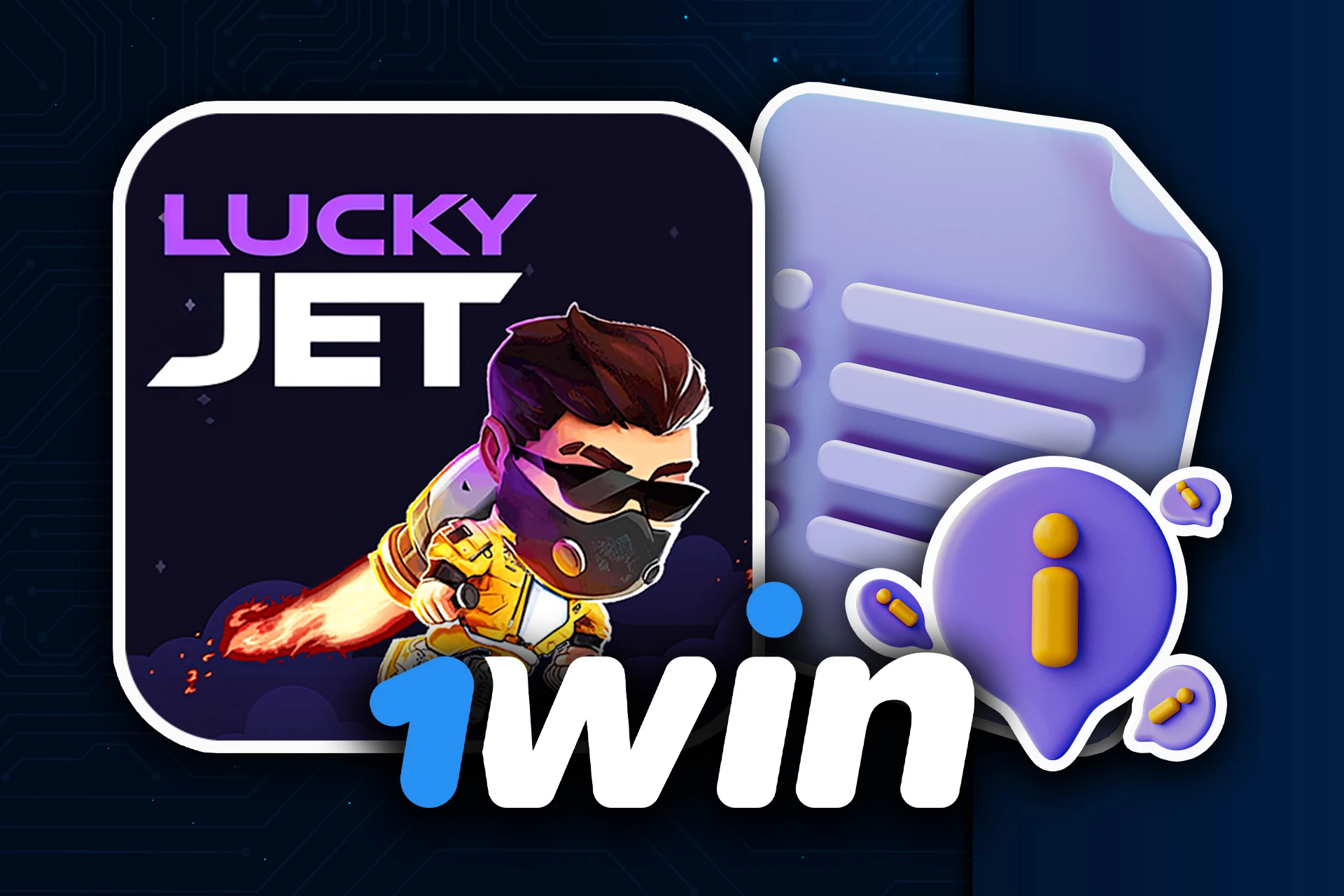 Follow the rules while playing Lucky Jet at official 1Win platform.