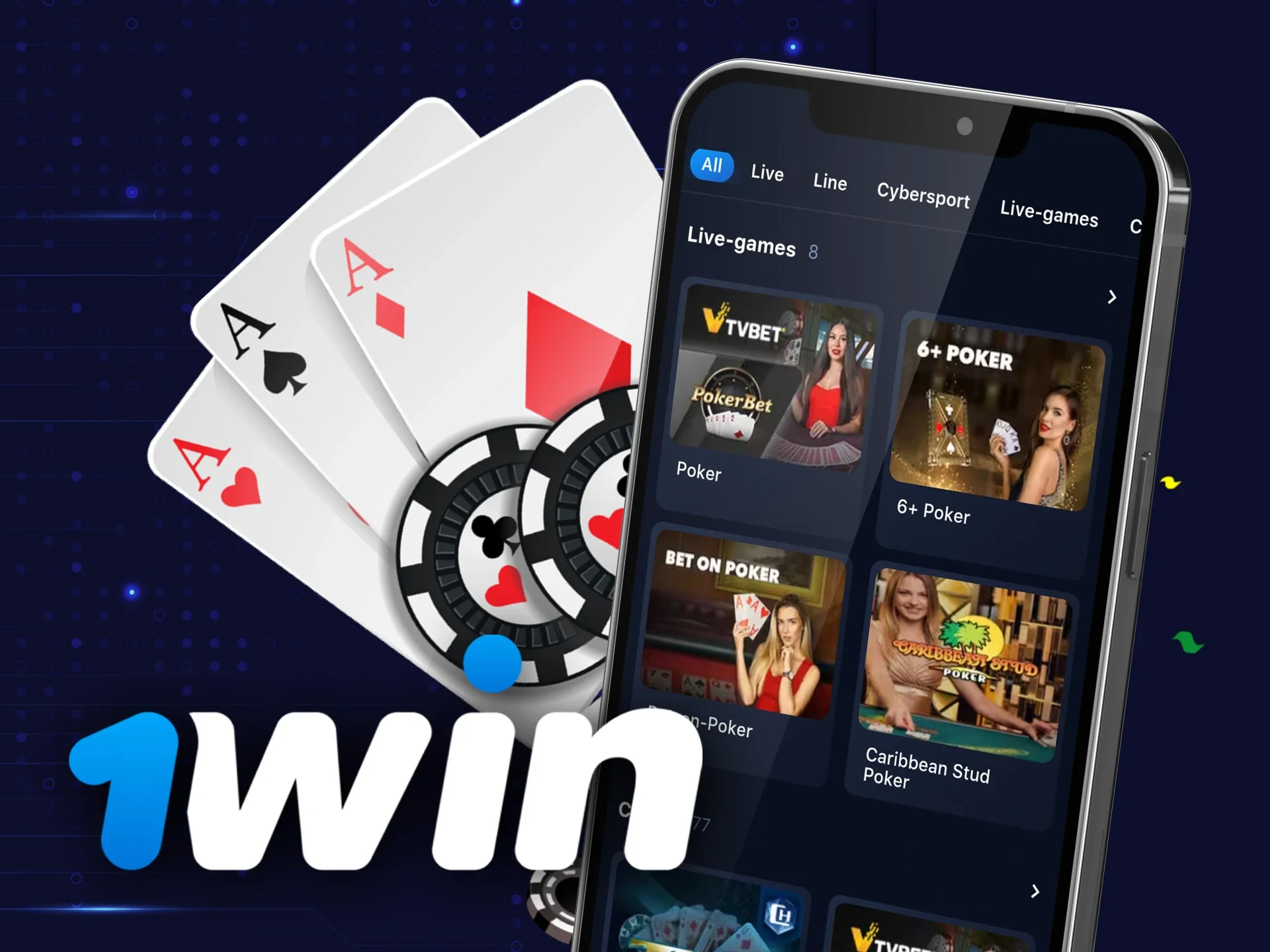 You can install the 1Win iOS app on your device.