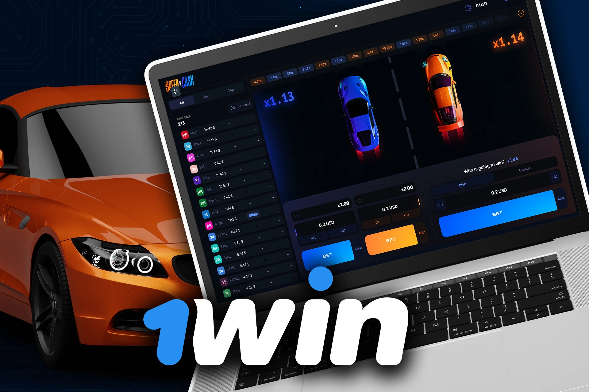 Read all the rules to play Speed and Cash with no problems at 1Win.